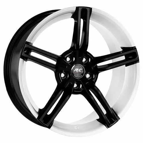 RC 1186 7,5X17 5X120 ET35 73,1 BLACK/WHITE